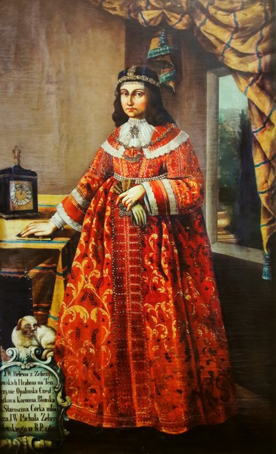Portrait of Helena Opalińska née Zebrzydowska by Unbekannt Unbekannt
